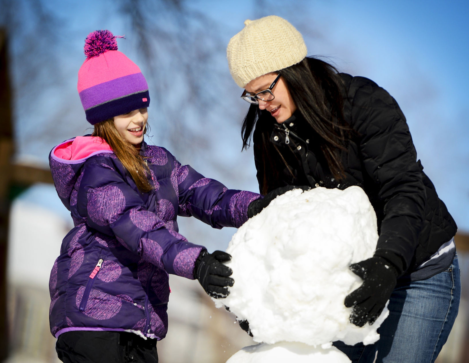 Snow play